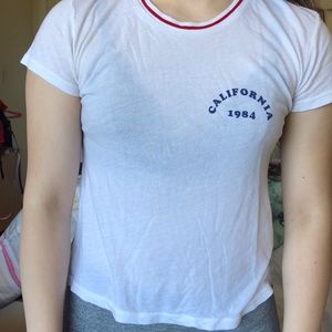 Brandy White California T-Shirt